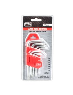 Juego llave torx sin agujero stein corta cr-v 9 piezas 2
