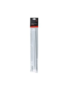 Varilla visillo plana blanca 30-45cm (2 unidades) 2