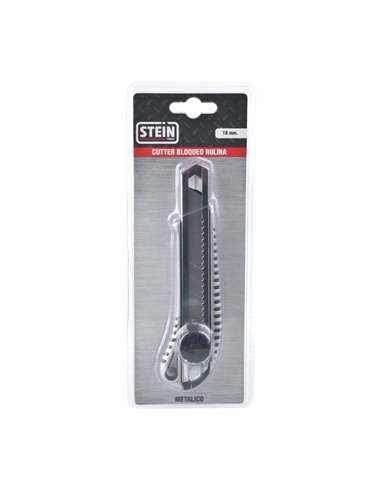 Cutter bloqueo rulina stein 18 mm metálico
