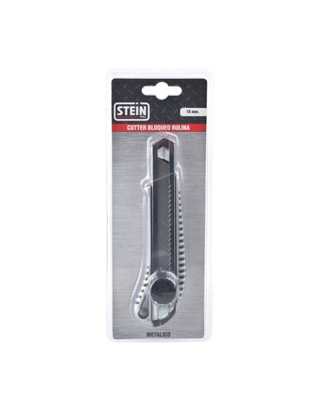 Cutter bloqueo rulina stein 18 mm metálico