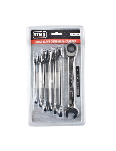 LlaVe Combinada Stein Carraca 7 Pc Arti