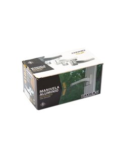 Manivela handlock reversible aluminio plata 2