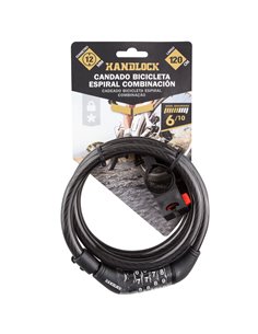 Candado Bici Espiral Comb 12mm X120cm 2