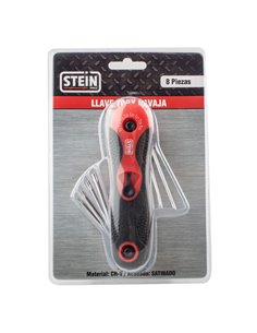 LlaVe Torx Stein NaVaja Cr-V C/Ag 8pc 2