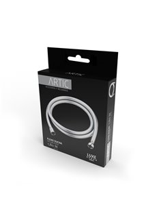 Flexo Ducha PVc Luxe Plata 1 8mts 2