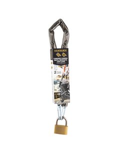 Candado bicicleta handlock cadena forrada 4,0x600 mm 2