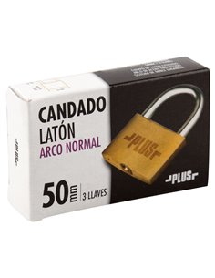 Candado Laton Plus A/N 50 Mm 2
