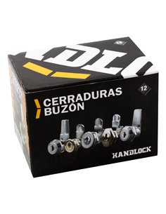 Cerradura Buzon BtV Recta Dorada 2