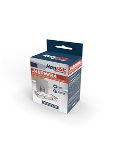 Jabonera Pastilla Inox Adhes Reutiliz 2