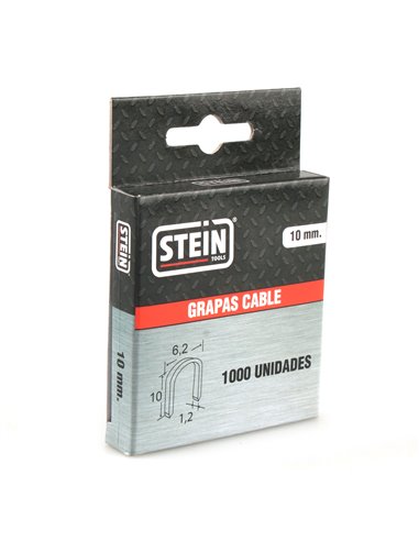 Grapa clavadora stein teléfono/tv 4mm