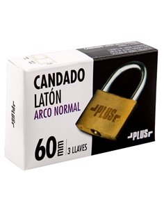 Candado Laton Plus A/N 60 Mm 2