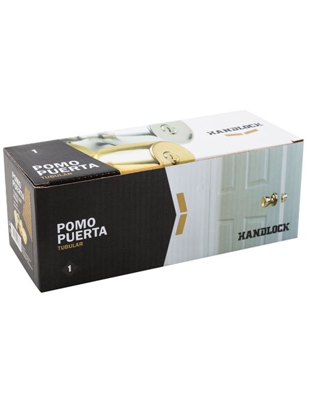 Pomo Puerta Handlock Tub Entr 60/70 L/B