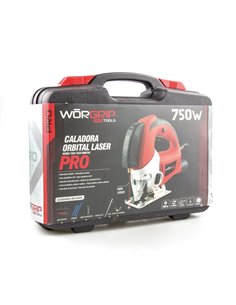 Serra de vaivém orbital a laser Wōrgrip pro 750w 2