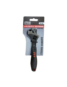 LlaVe Inglesa Stein Cr-V M/Goma Mult 8" 2