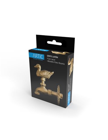 Grifo Laton Pato Con Roseta