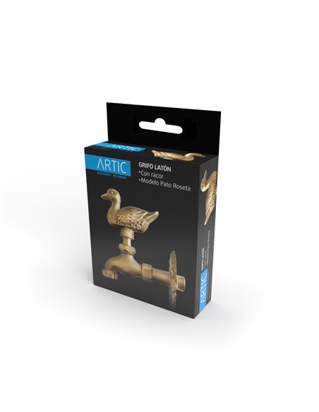 Grifo Laton Pato Con Roseta