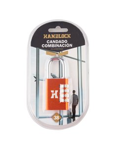 Candado Alum Comb Handlock 38mm 4n Naran 2
