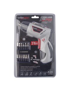 Atornillador D/Pos Worgrip 3 6V BLISTER 2