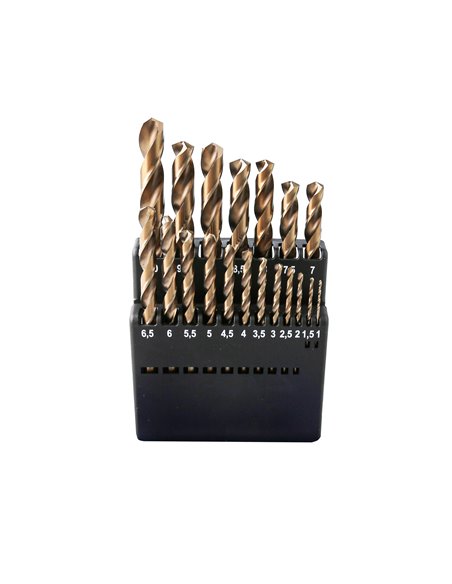 Broca Stein Cobalto 1 A 10 Mm 19 Pcs
