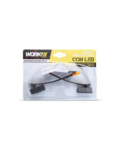 Gafas Proteccion Seguridad Con Led