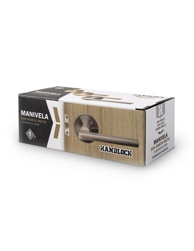 Manilla Aluminio Roseta Recta 50 O Mate