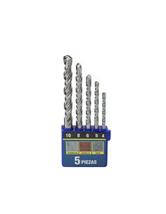 Juego brocas widia carburo stein 4-10 mm 5 piezas 2