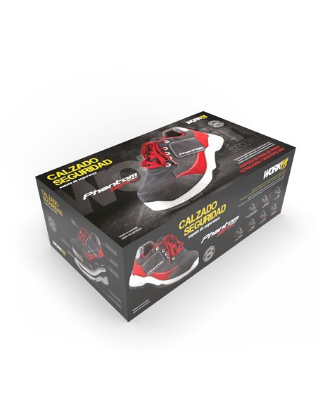 Sapato de segurança Workfit phantom s1p src nº47