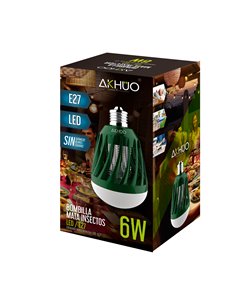 Mata Insectos Bombilla Led E-27 6w 2