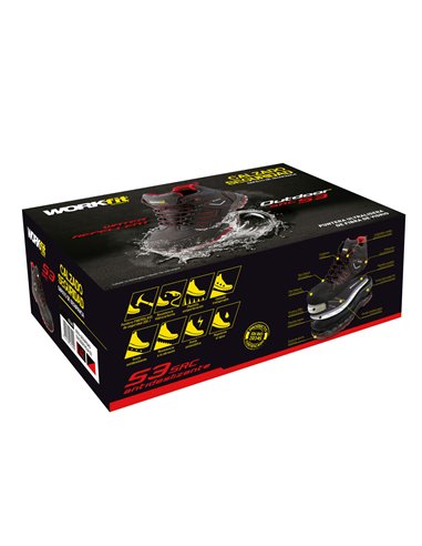 Bota Seg Workfit Outdoor Rojo S3 47
