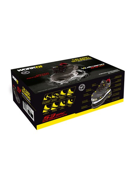 Zapato seguridad workfit vulcano s3 src nº39