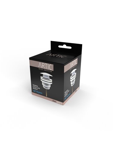 ValVula Click-Clack 1/4x63mm Blanca