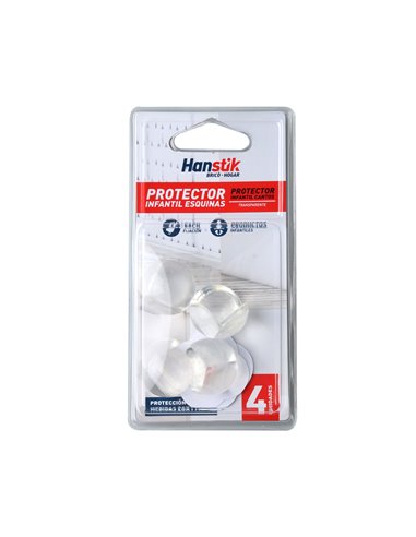 Protector infantil esquinas hanstik 26x19mm (4 unidades)