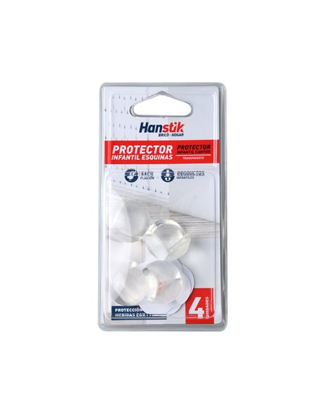 Protector infantil esquinas hanstik 26x19mm (4 unidades)