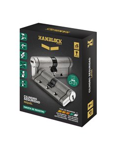 Cilindro Seguridad R15-30x40 Niquel 2