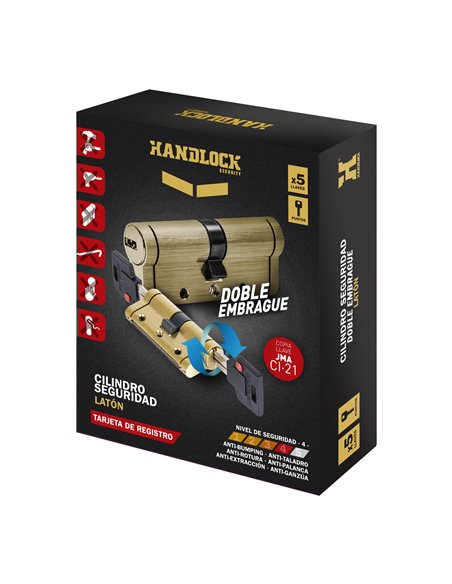 Cilindro Seguridad R13,5-30x40 Lat D Emb