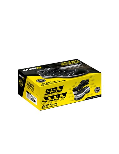 Zapato Seg Workfit Trail Negro N 46