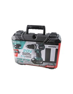 Taladro percutor brushless vatton 20v 1 batería 2.0ah 2