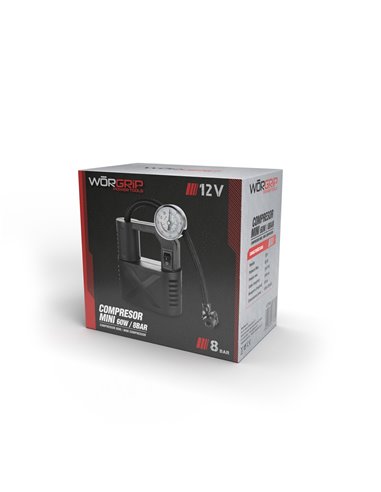 Compresor Mini 12V 8 Bar