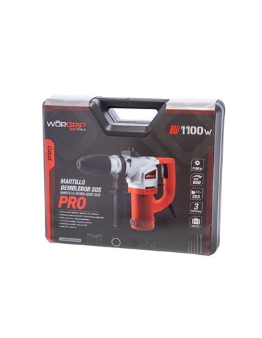 Martillo Demoledor Worgrip-Pro 1100w