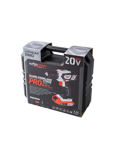 Furadeira Wōrgrip bateria 20v 1.3ah 2