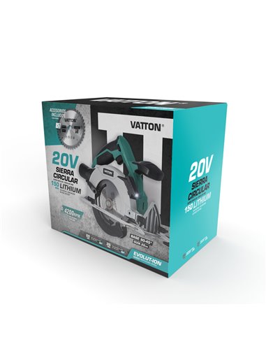 Sierra Circular Vatton 20V Sin Bateria