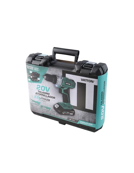 Taladro Atornill Vatton 20V 1 Bat 2 0AH