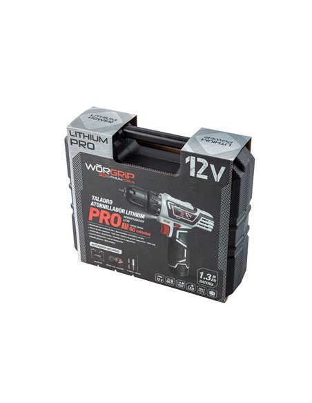 Taladro Atorn Worgrip 12V 1 Bat 1 3AH