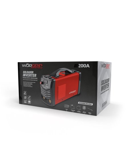 Soldador inversor de titânio Wōrgrip 200a