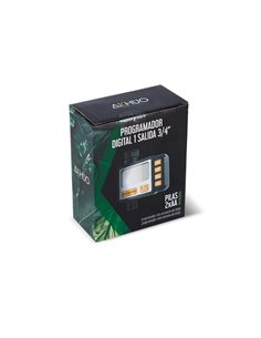 Programador de irrigação digital Akhuo tomada de 1 3/4" 2