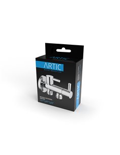 Válvula quadrada Artic shattaf 1/2 x 3/8 x 3/8" 2
