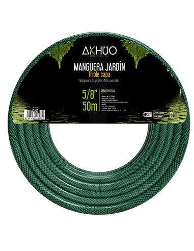 Manguera Jardin Polies Eco 5/8 50m