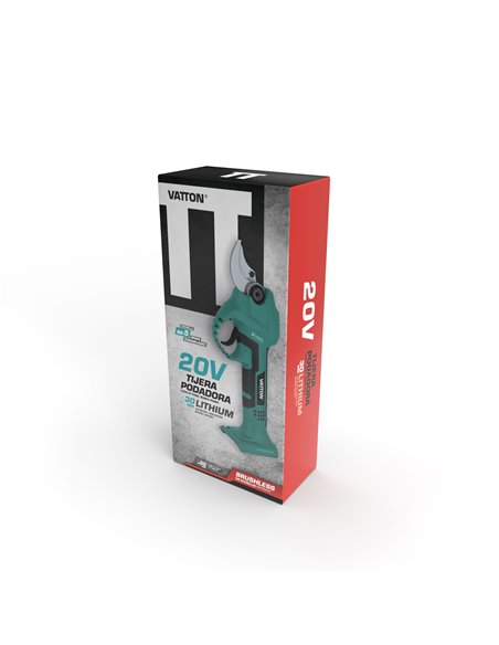 Tijera Podadora Vatton 20V Brushl S/Bat