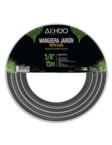 Manguera Jardin Polies Reforz 5/8 15m