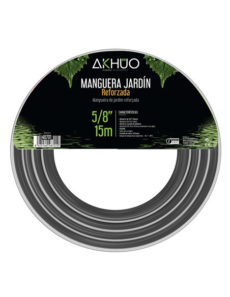 Manguera Jardin Polies Reforz 5/8 15m